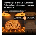 Friteuse sans huile Cosori Dual Blaze Twinfry Compact 8.6L