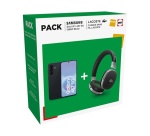 Smartphone Samsung Pack Galaxy A57 6.7" 5G Nano SIM 128 Go Gris + Casque sans fil Lacoste