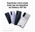 Smartphone Samsung Pack Galaxy A57 6.7" 5G Nano SIM 128 Go Gris + Casque sans fil Lacoste