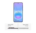 Smartphone Samsung Pack Galaxy A57 6.7" 5G Nano SIM 128 Go Gris + Casque sans fil Lacoste