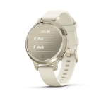 Montre connectée Garmin Lily 2 Active Or Lunaire avec bracelet en silicone Blanc