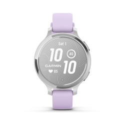 Montre connectée Garmin Lily 2 Active Argent avec bracelet en silicone Violet