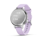 Montre connectée Garmin Lily 2 Active Argent avec bracelet en silicone Violet