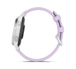 Montre connectée Garmin Lily 2 Active Argent avec bracelet en silicone Violet