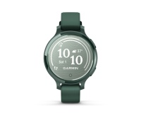 Montre connectée Garmin Lily 2 Active Vert Jaspe avec bracelet en silicone Vert sapin