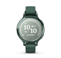Montre connectée Garmin Lily 2 Active Vert Jaspe avec bracelet en silicone Vert sapin