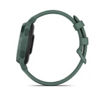 Montre connectée Garmin Lily 2 Active Vert Jaspe avec bracelet en silicone Vert sapin