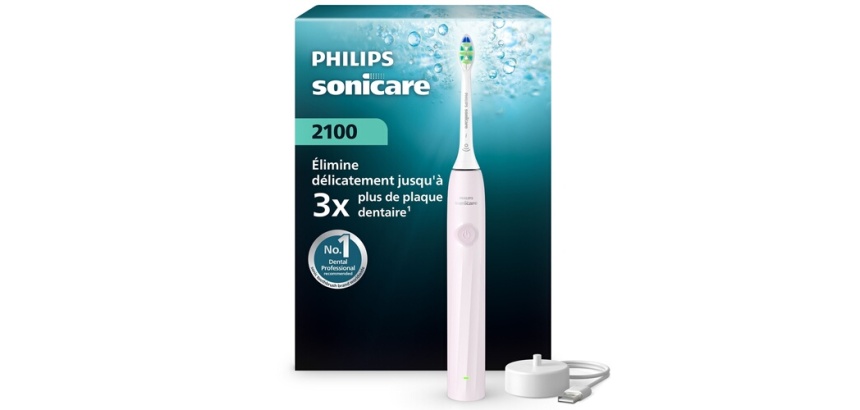 Brosse à dents électrique Philips Sonicare Series 2100 HX4022/03 Rose