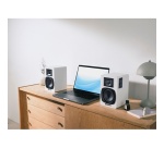 Enceinte connectée Hifi Audiotechnica AT-SP3XWH Blanc