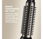 Brosse coiffante Revamp Volume & Ondulations RV BR-1350X-EU Noir