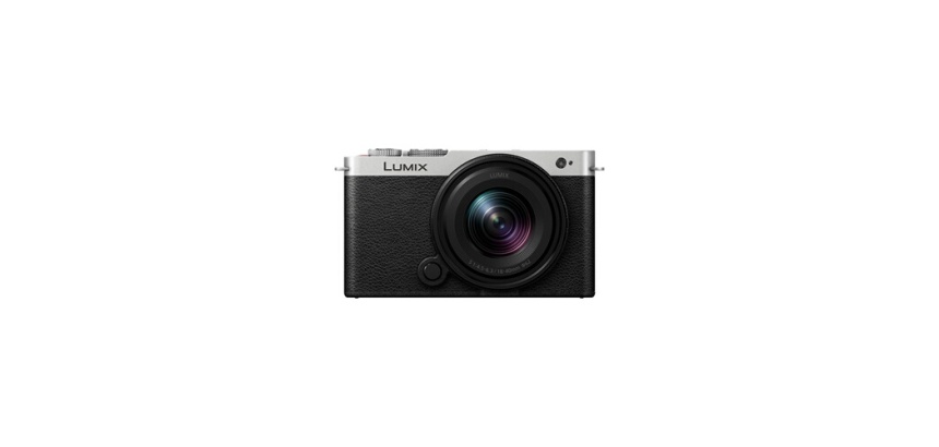 Appareil photo compact Panasonic Lumix S9 Noir et Argent + Objectif Optique Lumix S 18-40mm F4.5-6.3