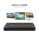 Disque dur externe Aiolo Innovation A4 1 To USB 3.0 Noir