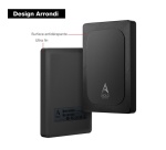 Disque dur externe Aiolo Innovation A4 1 To USB 3.0 Noir