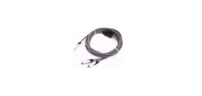 Câble et Connectique Accsup Pro JACK 1.5M 3.5MM 2RCA