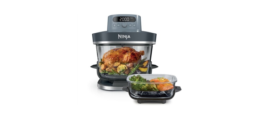 Friteuse sans huile Ninja Crispi Pro 7-en-1 AS101EUCY Bleu CyberSpace