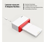 Imprimante photo Polaroid Coffret Everything box Hi-Print 4x6 (2 cartouches incluses - 80 feuilles)