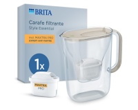 Bouteille et carafe filtrante Brita BRITA Style Essential 1 cartouche MAXTRA PRO EXPERT Sable