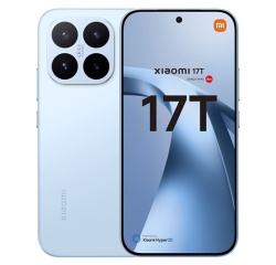 Smartphone Xiaomi 17T 6,59" 5G Double nano SIM 256 Go Bleu conçu avec Leica