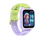 Montre connectée Lagenio pour enfant K9 Violet avec bracelet Violet et Vert