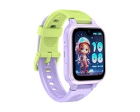 Montre connectée Lagenio pour enfant K9 Violet avec bracelet Violet et Vert