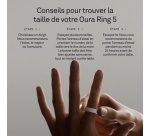 Bague connectée Oura Ring 5, Sizing Kit