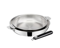 Batterie de cuisine Lagostina ESPERTA TRIPLY POIGNEE AMOVIBLE Lot 2 Po Inox + poignee