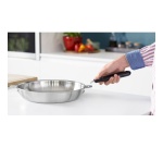 Batterie de cuisine Lagostina ESPERTA TRIPLY POIGNEE AMOVIBLE Lot 2 Po Inox + poignee