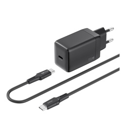 Chargeur et câble d'alimentation PC Accsup CV 70W+CBL USBC BK
