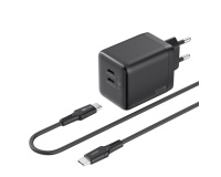 Chargeur et câble d'alimentation PC Accsup CV 100W+CBL USBC BK