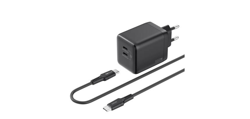 Chargeur et câble d'alimentation PC Accsup CV 100W+CBL USBC BK