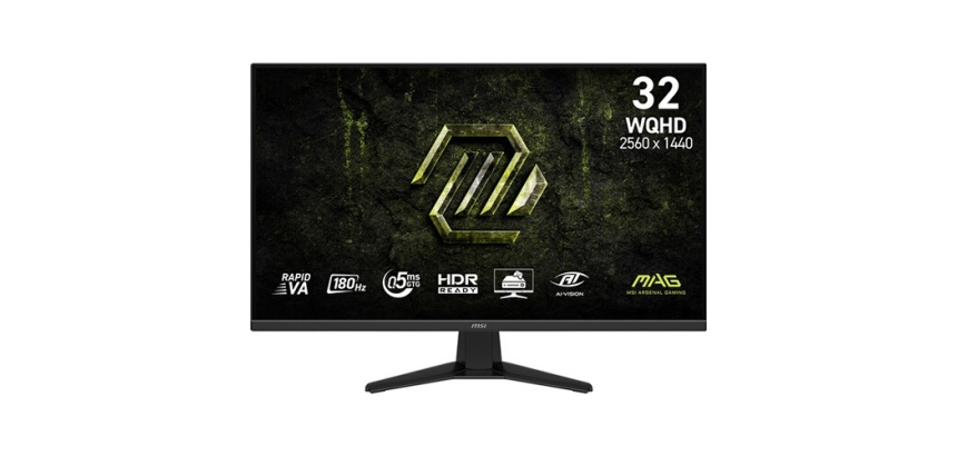 Ecran PC Msi Gaming MAG 325QF E18V 31,5" 180 Hz WQHD