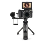 Appareil photo compact Agfaphoto Kit Vlogging Realishot VLG-4K Optique Noir + Accessoires