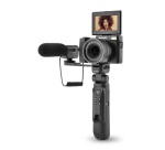 Appareil photo compact Agfaphoto Kit Vlogging Realishot VLG-4K Optique Noir + Accessoires