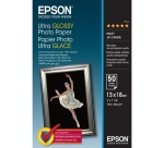 Papier d'impression Epson Papier Photo Ultra Glossy - 13x18cm - 50 Feuilles - 300g/m²