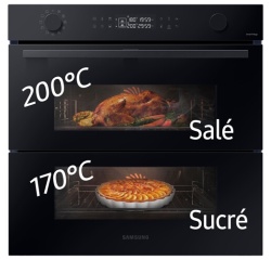 Four encastrable Samsung NV7B4550VAK BESPOKE