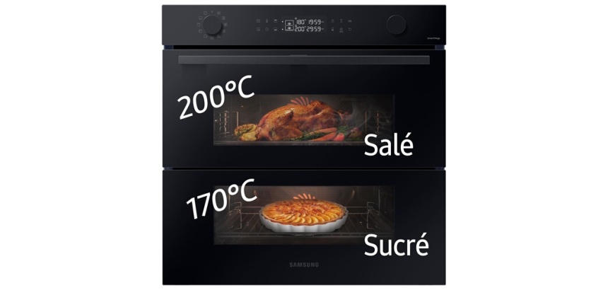 Four encastrable Samsung NV7B4550VAK BESPOKE