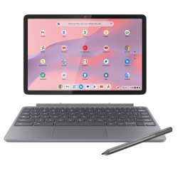 PC Hybride / PC 2 en 1 Lenovo Chromebook Duet 11M889 10,95" Ecran tactile MediaTek Kompanio 838 8 Go RAM 128 Go eMMC Gris luna + clavier + stylet