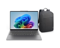PC portable Lenovo Pack IdeaPad Slim 5 16IPH11 16" OLED 60 Hz Intel Core Ultra 5 16 Go RAM 512 Go SSD Gris + Sac à dos