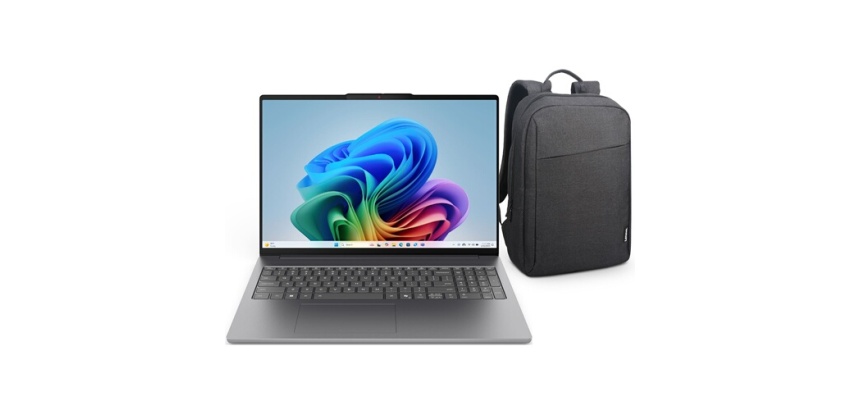 PC portable Lenovo Pack IdeaPad Slim 5 16IPH11 16" OLED 60 Hz Intel Core Ultra 5 16 Go RAM 512 Go SSD Gris + Sac à dos