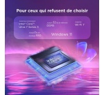 PC portable Lenovo Pack IdeaPad Slim 5 16IPH11 16" OLED 60 Hz Intel Core Ultra 5 16 Go RAM 512 Go SSD Gris + Sac à dos
