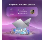 PC portable Lenovo Pack IdeaPad Slim 5 16IPH11 16" OLED 60 Hz Intel Core Ultra 5 16 Go RAM 512 Go SSD Gris + Sac à dos