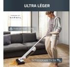 Aspirateur balai Rowenta X-Clean 10 GZ7035WO Blanc Bleu Reconditionné
