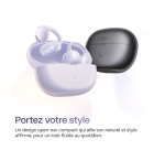 Ecouteurs Shokz TWS CONDUCTION AERIENNE EAR RING OPEN DOTS AIR NOIR