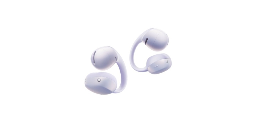 Ecouteurs Shokz TWS CONDUCTION AERIENNE EAR RING OPEN DOTS AIR LILAS
