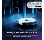 Aspirateur robot Shark Robot Power Detect UV Reveal Blanc