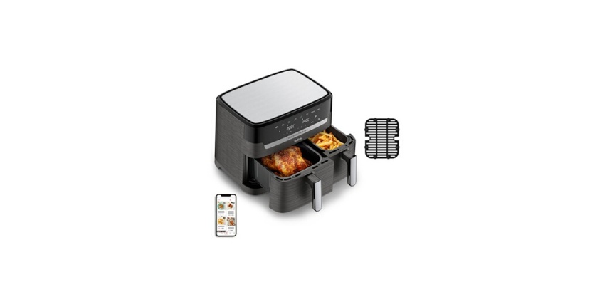 Friteuse sans huile Tefal Dual Easy Fry & Grill EY905B10 Reconditionné