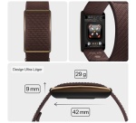 Bracelets connectés Polar Loop Marron Cuivre