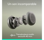 Casque PC Logitech sans fil Zone Wireless 2 ES Graphite