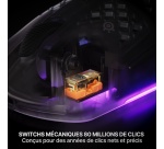 Souris Steelseries gaming sans fil Aerox 3 Wireless Gen 2 Ghost