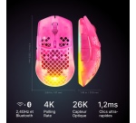 Souris Steelseries gaming sans fil Aerox 3 Wireless Gen 2 Magenta Haze